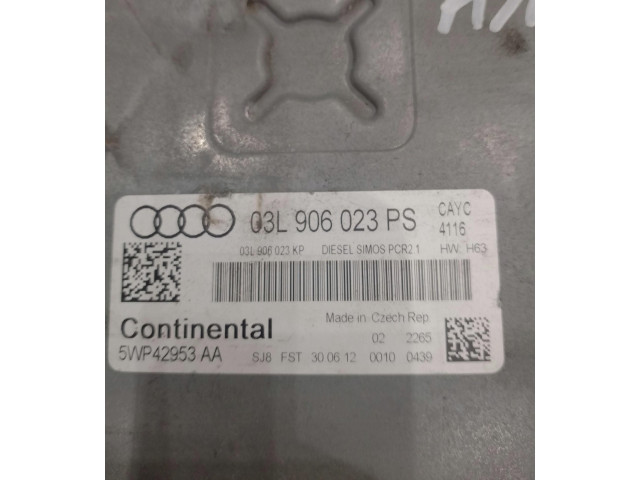 Блок управления двигателем Блок управления 03L906023PS Audi A1
