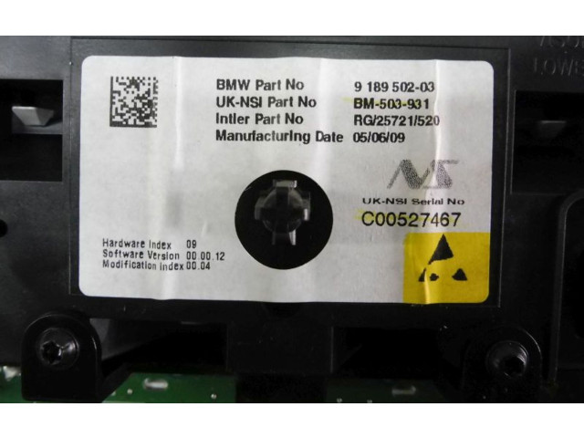 Панель приборов 9189502, 9189502 Mini One - Cooper Coupe R56