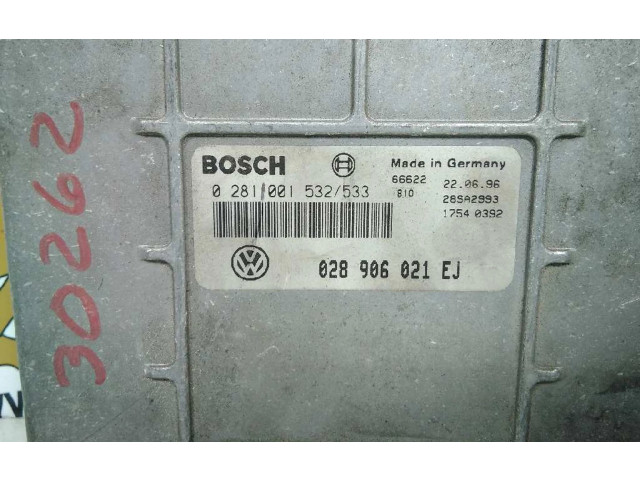 Řídící jednotka 028906021EJ, 30262 Volkswagen Caddy 1995