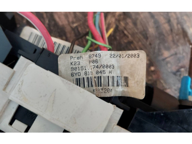 Блок управления климат-контролем 6Y0819045H, 901511740003   Skoda Fabia Mk1 (6Y)