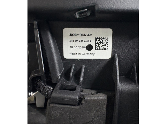 Volant Audi A6 S6 C8 4K 2019 4K0419091F, 4K0419689A