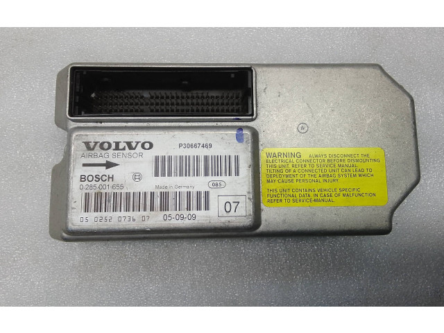 Блок подушек безопасности P30667469, 0285001655   Volvo V70