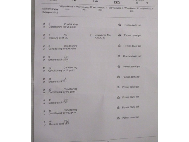 Форсунка 0445110728    Renault Koleos II   
