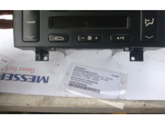 Блок управления климат-контролем 96303375ZL, 96303375ZL Peugeot 406