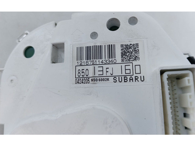 Přístrojová deska Subaru XV 2015 85013FJ160, 1216751143340