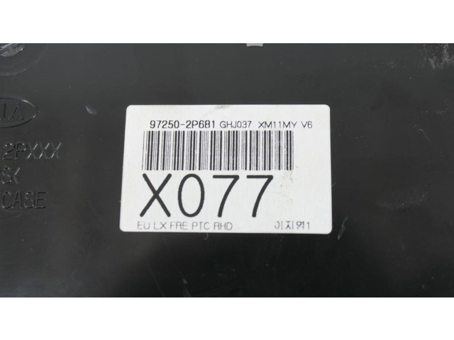 Блок управления климат-контролем 972502PXXX KIA Sorento