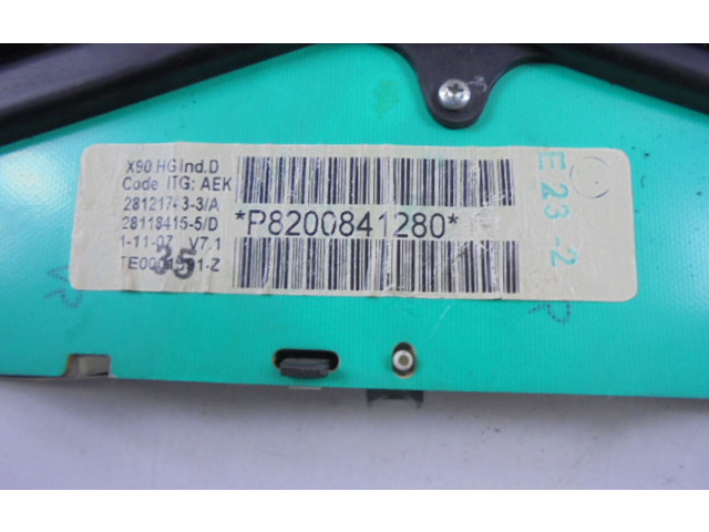 Рулевая рейка Спидометр (приборный щиток) P8200841280, P8200841280 Dacia Logan I 2004 - 2012 года