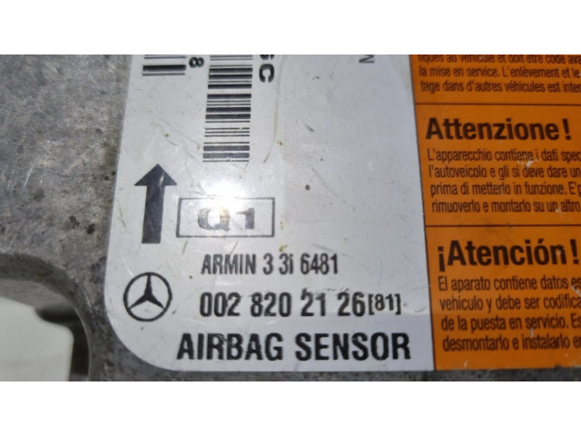 Блок подушек безопасности 0028202126   Mercedes-Benz E W210