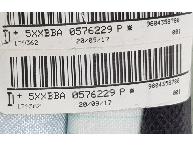 Боковая подушка безопасности 9804358780, 9804358780 Citroen C4 Cactus