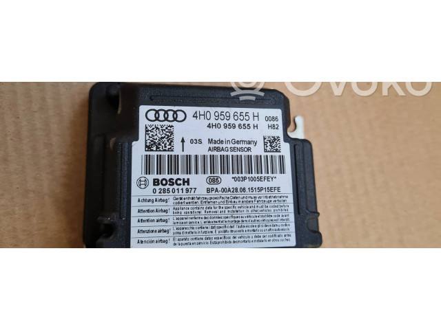 Блок подушек безопасности 4H0959655H, 0285011977   Audi A6 Allroad C7