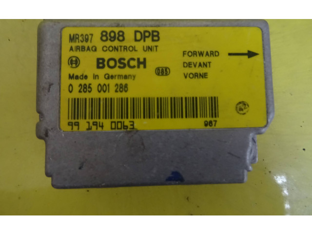 Блок подушек безопасности MR397898DPB, 0285001286 Mitsubishi Carisma