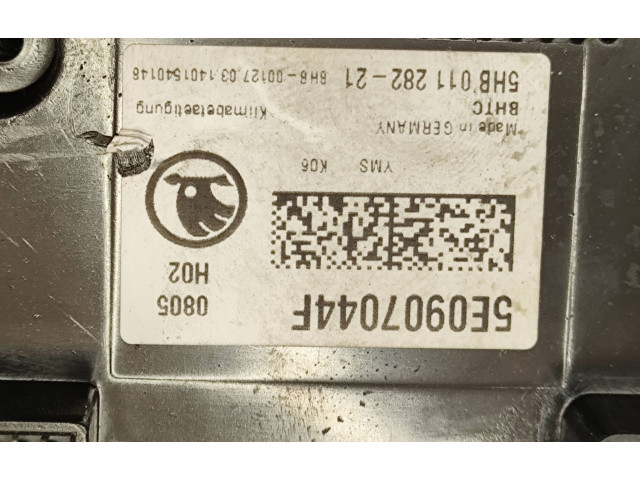 Блок управления климат-контролем 5E0907044F, 5HB01128221 Skoda Octavia Mk3 (5E)