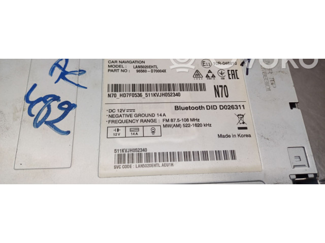 Форсунка 96560D70004X Hyundai Tucson TL D4HA