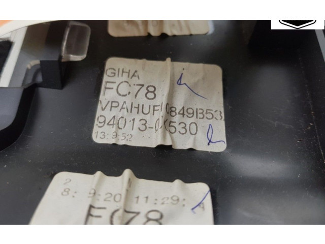 Панель приборов 940130X530, 940130X530 Hyundai i10