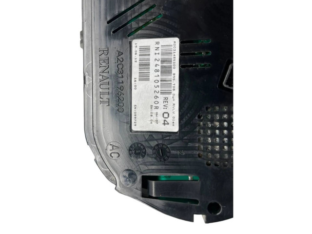 Přístrojová deska Renault Megane III 2016 A2C31196200