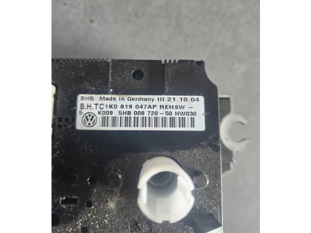 Блок управления климат-контролем 1K0819047AP, 5HB00872050 Volkswagen Caddy