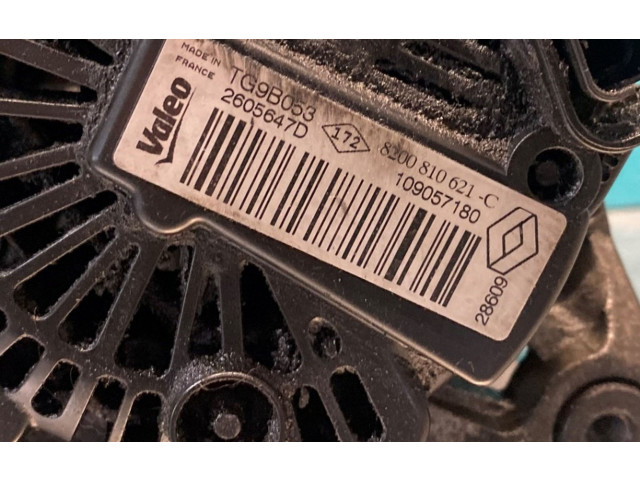 Генератор 8200810621C, 109057180 Dacia Sandero