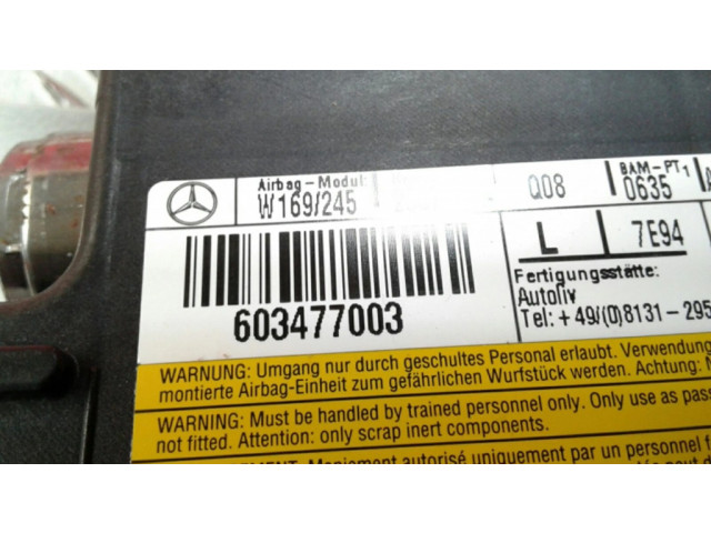 Подушка безопасности в сиденье 603477003   Mercedes-Benz A W169