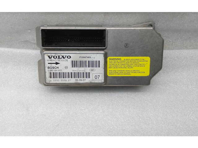 Блок подушек безопасности P30667469, 0285001655   Volvo V70