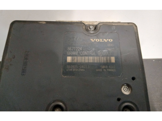 Блок АБС 8671224, 10092504033 Volvo XC90 2003 - 2006 года