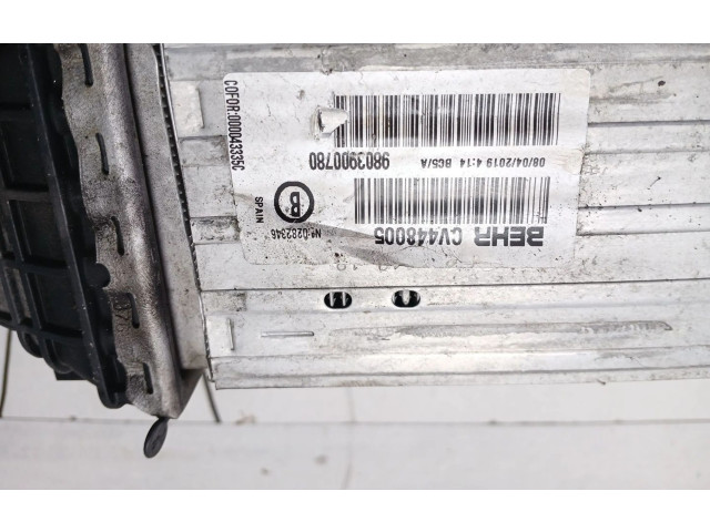 Интеркулер  9803900780   Peugeot 2008 I 