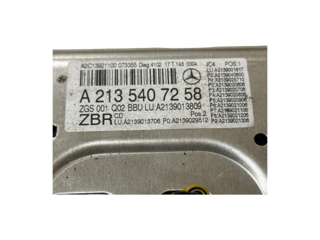 Дисплей    A2135407258, A2139013809   Mercedes-Benz GLK (X204)