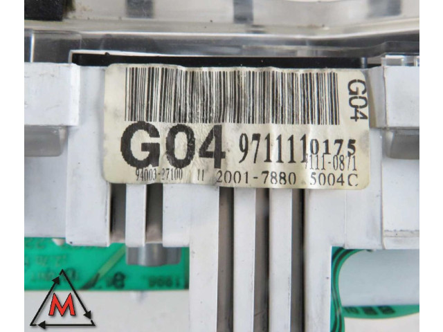 Панель приборов 7111, 9711110175 Hyundai Coupe