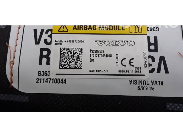 Подушка безопасности в сиденье P32288538, 32288538 Volvo XC40