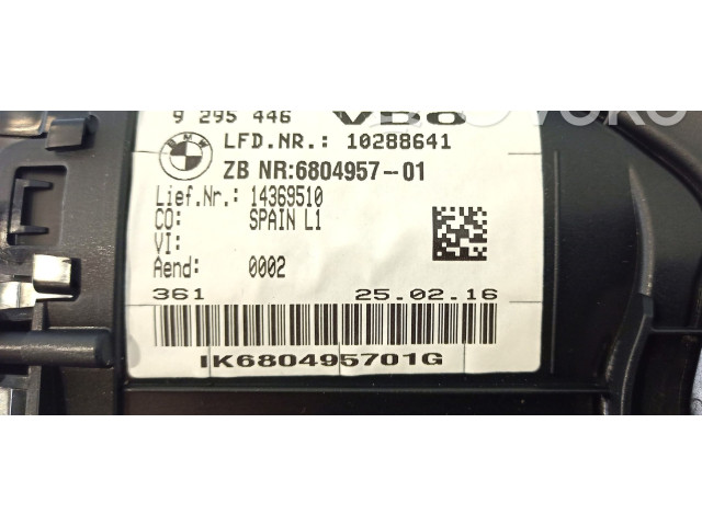 Přístrojová deska BMW X1 F48 F49 2016 027367, 62106804957