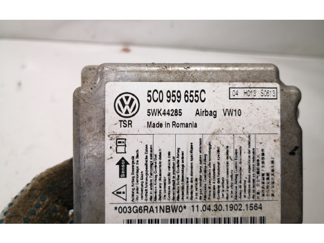 Блок подушек безопасности 5C0959655C, 5WK44285 Volkswagen Golf Plus