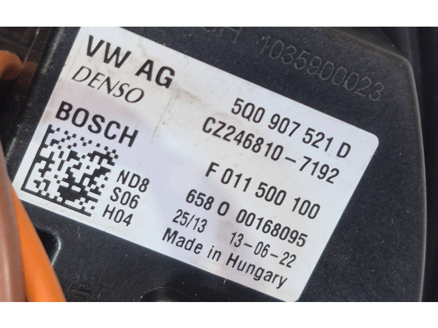 Вентилятор печки 5Q1819021A, 5Q007521D Volkswagen Golf VII