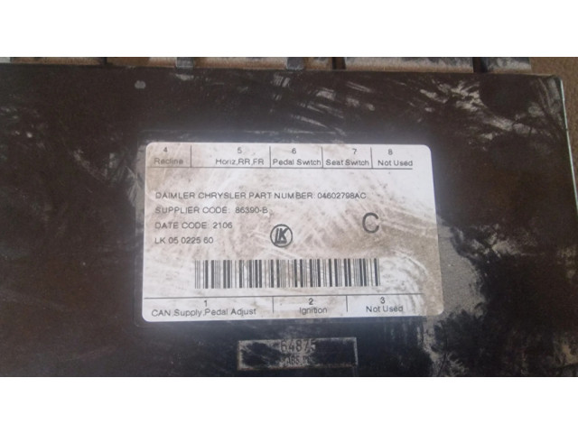 Блок комфорта 04602798AC Chrysler Pacifica