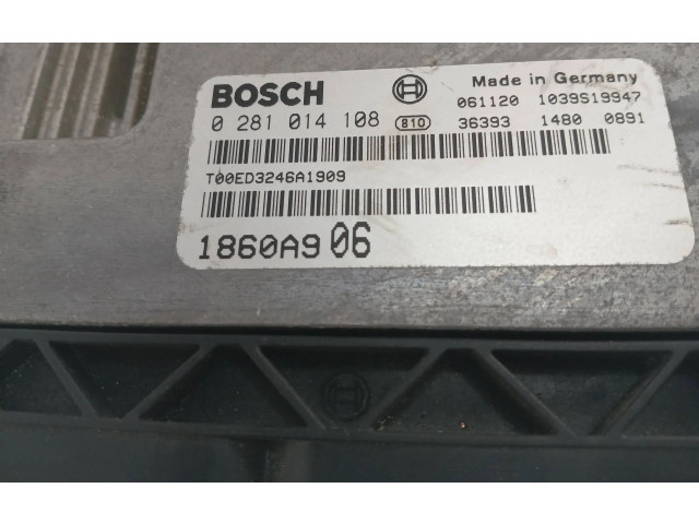 Блок управления двигателя 1860A906, 1039S19947 Mitsubishi Outlander