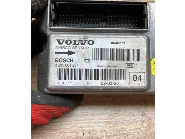 Блок подушек безопасности 8645271, 0285001254 Volvo V70