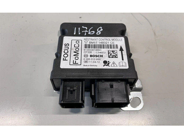 Блок подушек безопасности G1ET14B321AC, 0285012708   Ford Focus ST
