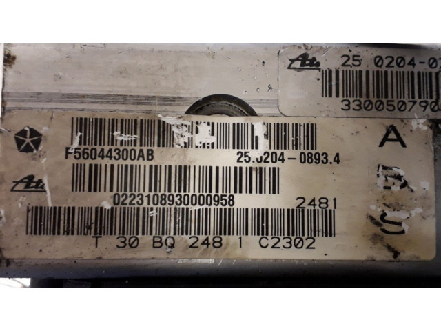 Блок АБС 56041821AA, 10051181861   Jeep  Grand Cherokee (WJ)  1999-2004 года