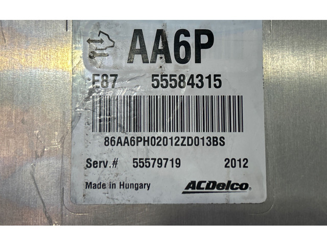 Řídící jednotka 55584315 Vauxhall Astra J 2012