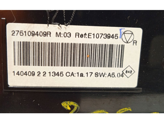 Блок управления климат-контролем 275109409R   Renault Scenic III   Grand scenic III