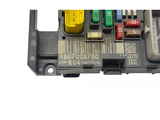   Pojistková skříňka 9807028780, 9807028780   Citroen Berlingo 2016
