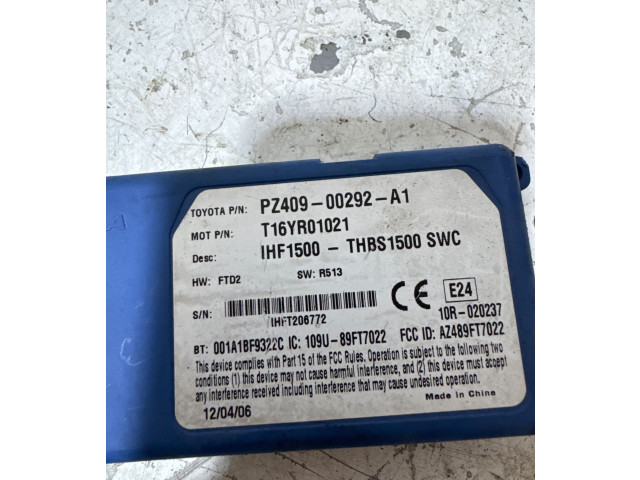 Блок управления PZ40900292A1, T16YR01021   Toyota Corolla Verso AR10