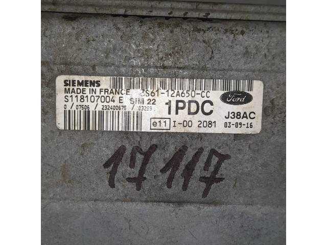 Řídící jednotka S118107004, 3S61-12A650-CC Ford Focus 2007