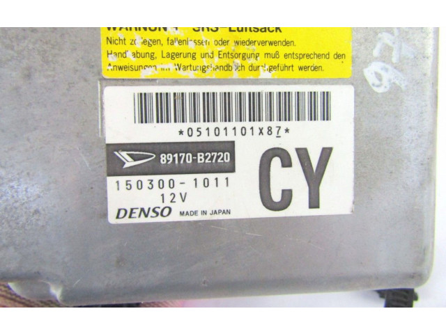Блок подушек безопасности 89170B2720, 1503001011 Daihatsu Cuore