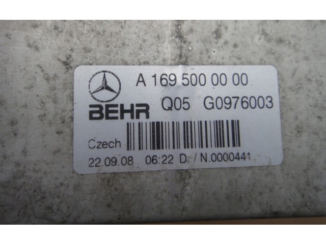 Интеркулер A1695000000 Mercedes-Benz A W169