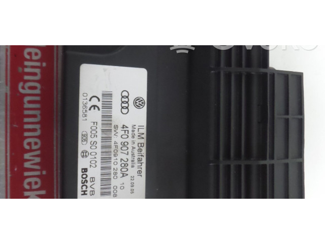 Pojistková skříňka Řídící jednotka BSM 4E0907280A Audi A6 S6 C6 4F 2005