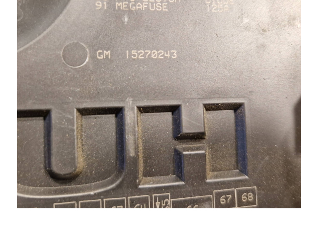 Pojistková skříňka 15887759, 25796965 Hummer H3 2007