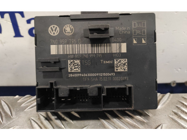 Блок комфорта 7N0959795D, 7N0959795 Skoda Yeti (5L)
