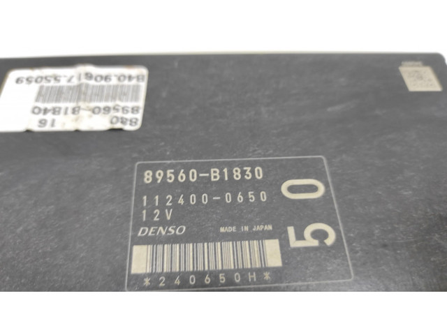 Блок комфорта 89560B1830, 1124000650 Daihatsu Sirion