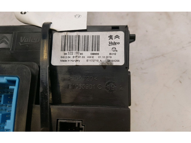 Модуль блока управления кондиционером 1637854580, E0-4781I Peugeot Partner III