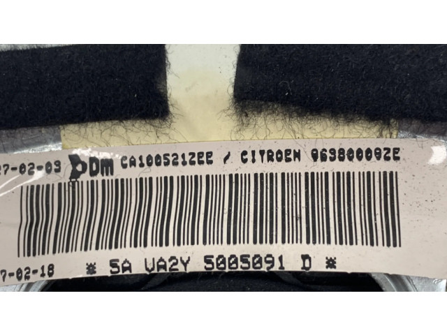 Подушка безопасности водителя 9638000ZE   Citroen C3
