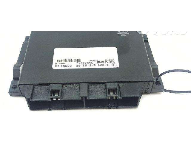 Блок управления коробкой передач A0245458232, 5WK33812   Mercedes-Benz CLK A208 C208